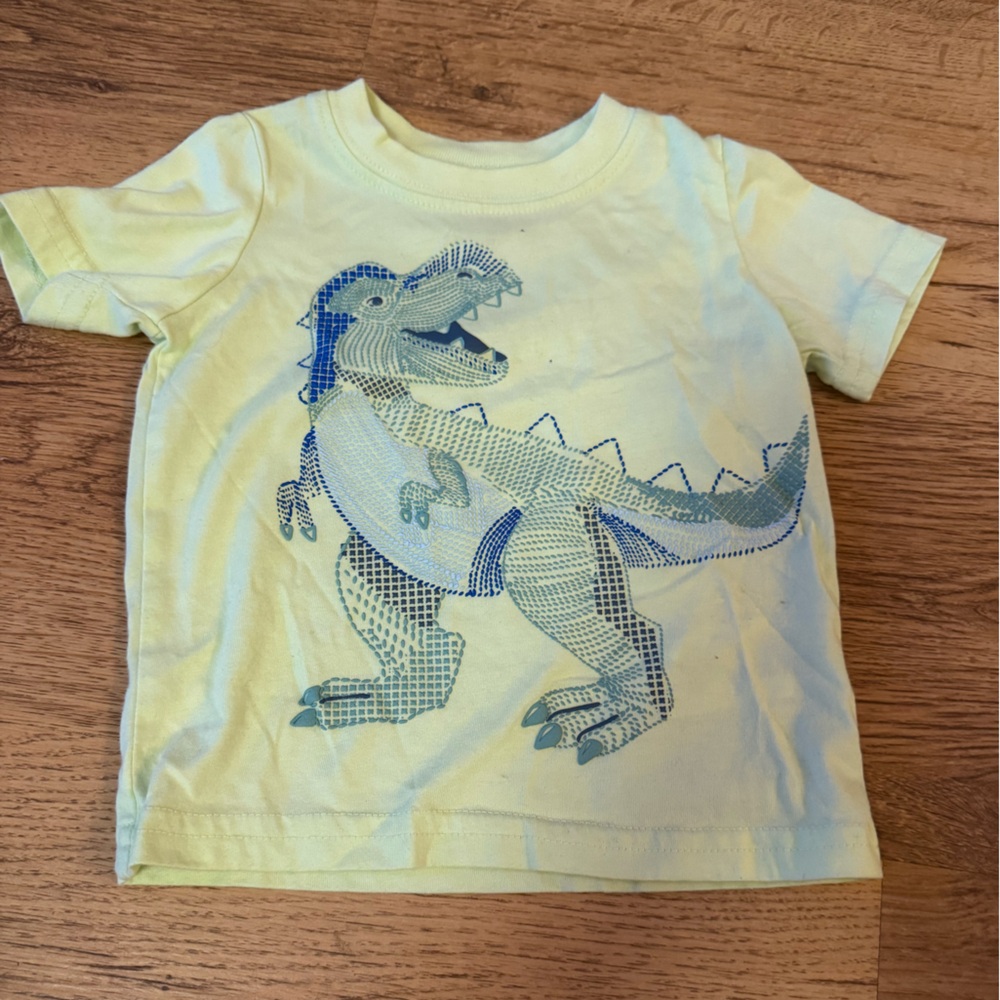 Carter's Yellow Dinosaur Tee